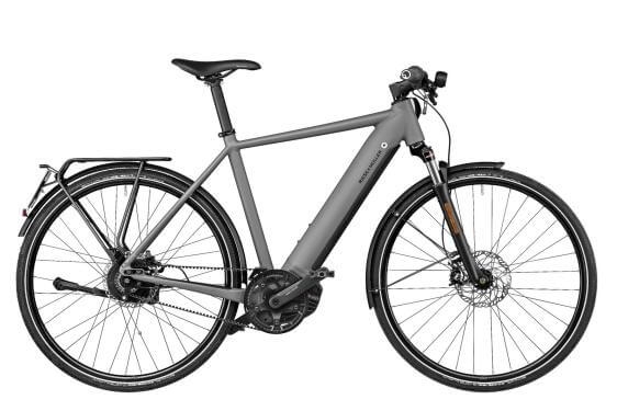 RM Roadster vario HS HE56 cm '21 gray electric bike (Extras: Nyon, 625Wh, chain lock, comfort kit, front luggage rack)