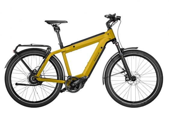 RM Supercharger GT vario HS HE53 cm '23 yellow electric bike (1250Wh, Nyon, GX, with lock bag)