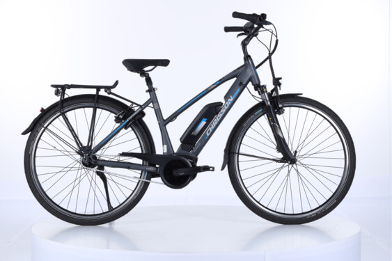 Chrisson E-ROUNDER TR48 cm 28" 400Wh '22 gray electric bike