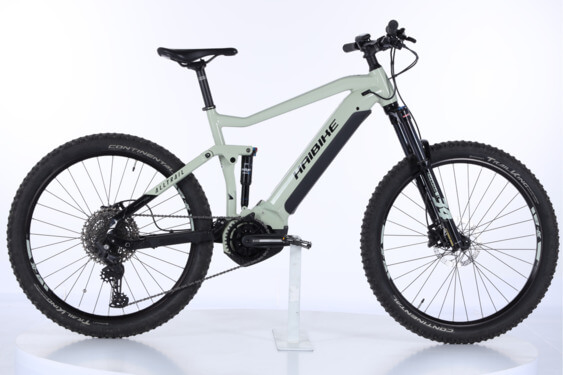 Haibike AllTrail 4 27.5" i630Wh 44 cm '22 gray-green electric bike