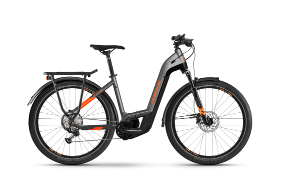 Haibike Trekking 10 i625Wh US54 cm '22 silver/orange electric bike