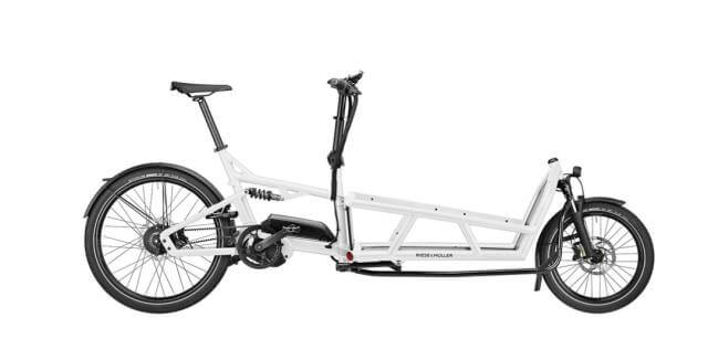 RM Load 75 vario '22 white electric bike (1000Wh, Intuvia, low rim, with lock bag)