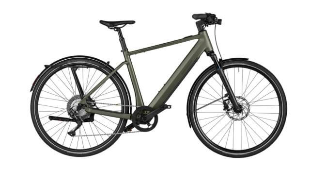 RM UBN Five silent HE51 cm '23 zöld elektromos kerékpár (430Wh, LEDHub, Suspension Kit)