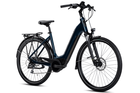 Winora Tria 8 i400Wh US46cm '22 blue electric bike