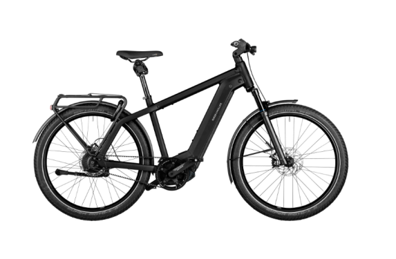 RM Charger4 GT vario HE53 cm '23 black electric bike (750Wh, Kiox300, ABS, with lock bag, front luggage rack)