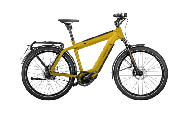 RM Supercharger GT vario HS HE49 cm '23 sárga elektromos kerékpár (1250Wh, Nyon, zár táskával)