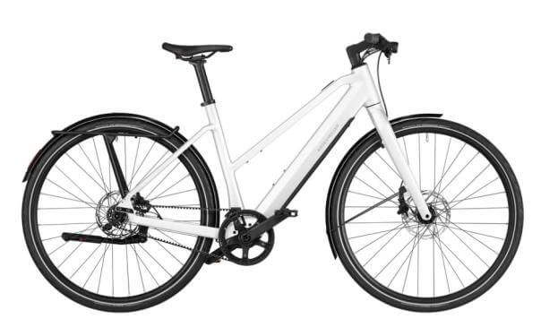 RM UBN Seven silent US45 cm '23 white electric bike (430Wh, LEDHub, Suspension Kit)