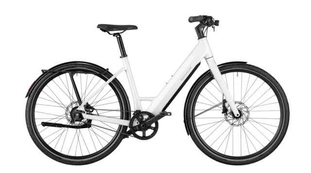 RM UBN Six silent TR51 cm '23 white electric bike (430Wh, ControlHub)