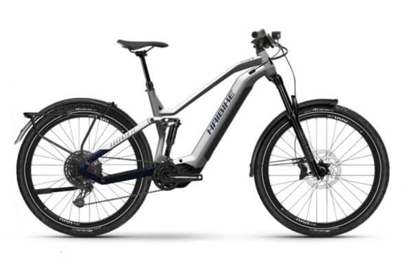 Haibike Adventr 9 720Wh 50cm '24 silver electric bike