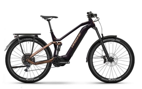 Haibike Adventr Se 720Wh 42cm '24 purple electric bike