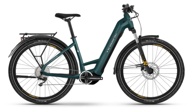 Haibike Trekking 4 720Wh US38 '24 green electric bike