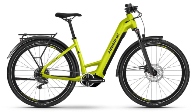 Haibike Trekking 5 720Wh US50 '24 lime green electric bike