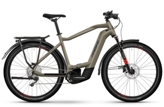 Haibike Trekking 8 750Wh HE50 '24 gray electric bike