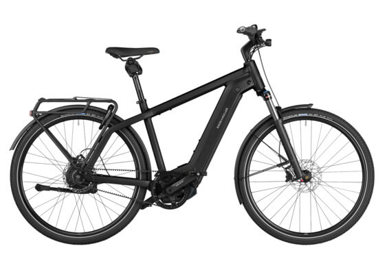 RM Charger4 vario HE53 cm '24 black electric bike (750Wh, Kiox 300, with lock bag, Comfort Kit)