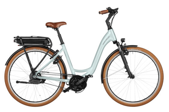 RM Swing4 automatic US51 cm '24 green electric bicycle (500Wh, Kiox 300 Front basket, Lock with bag)