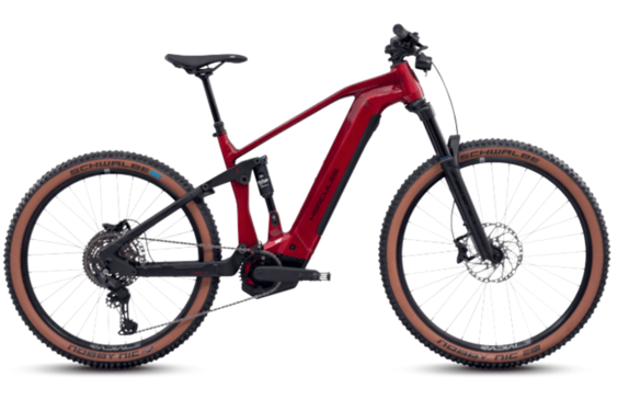 HERCULES Nos FS 4.3 FU44 cm '25 red electric bike