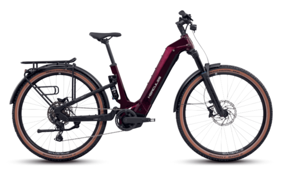 HERCULES Nos FS SUV 4.3 FU47 cm '25 burgundy electric bike
