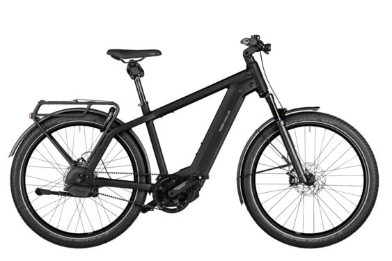 RM Charger4 GT automatic HE53 cm '25 black electric bike (750Wh, Cockpit, Kiox 300, GX, front rack, lock with bag)
