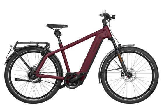RM Charger4 GT rohloff 53 cm '25 red electric bike (750Wh, Intuvia 100, GX, front rack, lock with bag)