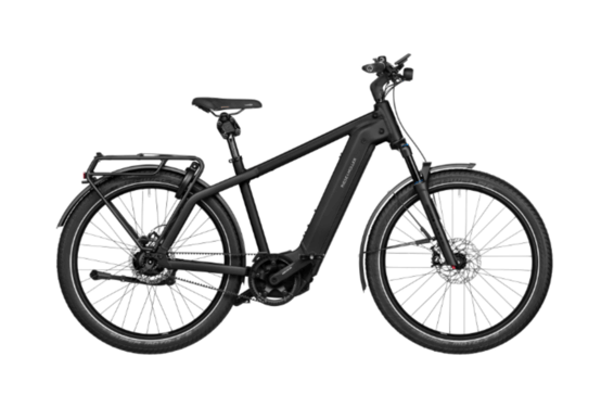 RM Charger4 GT rohloff HS HE53 cm '25 black electric bike (ABS 2.0, 750Wh, Range extender 250, Cockpit, Kiox 300, GX, front rack, lock with bag)