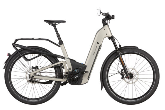 RM Homage5 GT pinion HS US51 cm '25 silver electric bike (Extras: 800Wh, luggage rack, comfort kit, GX, lock with bag, RX chip)