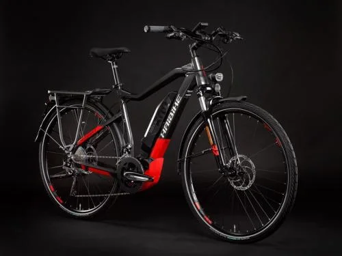 Haibike Trekking S 9 HE52 cm '21 fekete/piros elektromos kerékpár