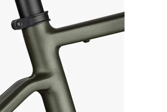 RM UBN Five silent HE51 cm '22 zöld elektromos kerékpár (rugós villa és nyeregcső, comfort kit, Abus vázzár)