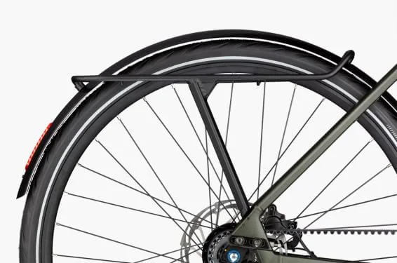RM UBN Five silent HE51 cm '22 zöld elektromos kerékpár (rugós villa és nyeregcső, comfort kit, Abus vázzár)