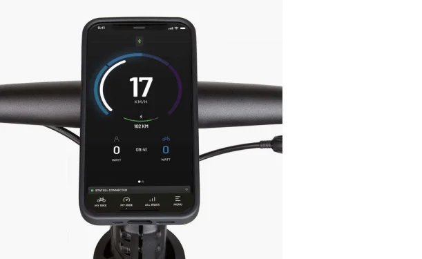 RM UBN Five silent HE51 cm '22 zöld elektromos kerékpár (rugós villa és nyeregcső, comfort kit, Abus vázzár)