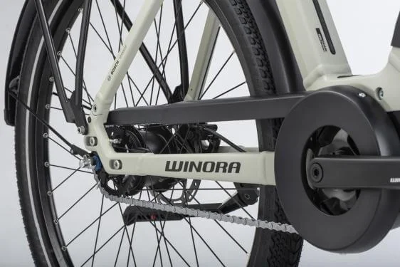 Winora Sinus N5f Eco i500Wh US50cm '22 szürke elektromos kerékpár